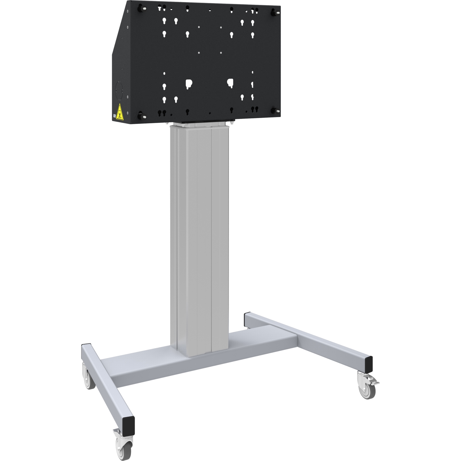 Mobiles Fahrgestell 86 Zoll silber