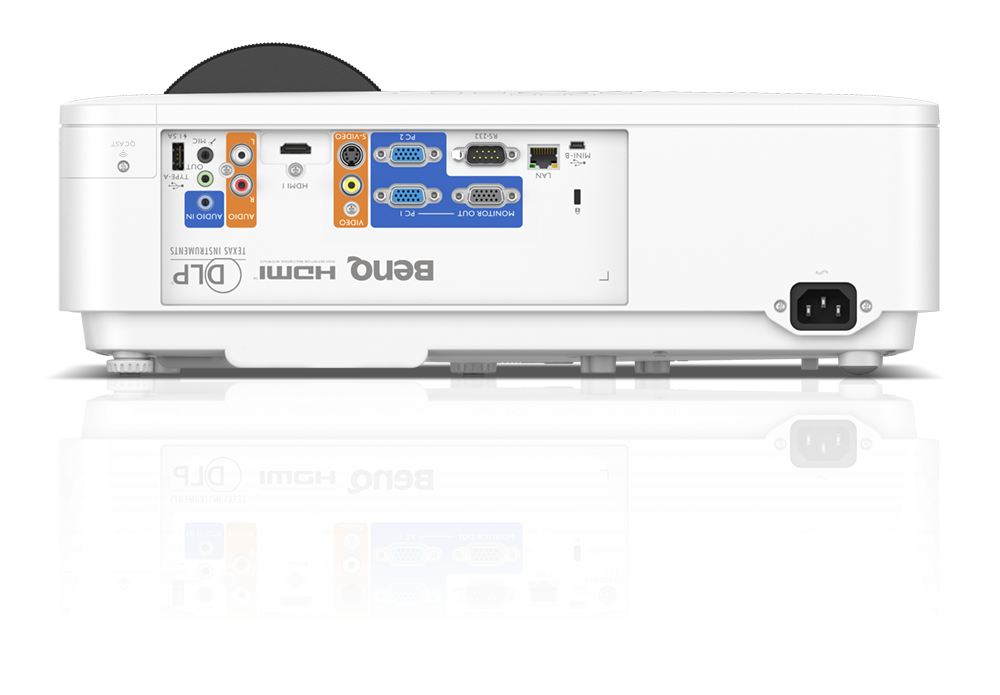 BenQ LW820ST Rückseite