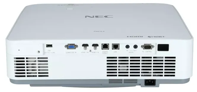 NEC P605UL Rückseite